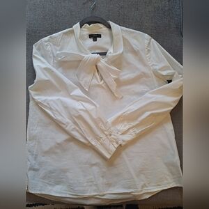 J Crew White Blouse